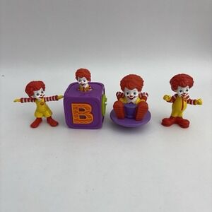 Vintage McDonald's Baby Ronald Toys Lot (4) Happy Meals 2006 2007